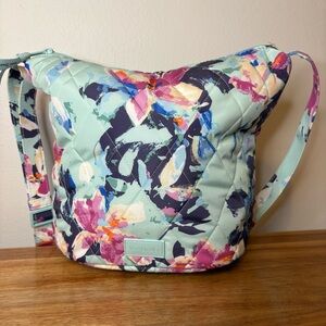 Vera Bradley Ultralight Bucket Crossbody Bag - Floating Blossoms